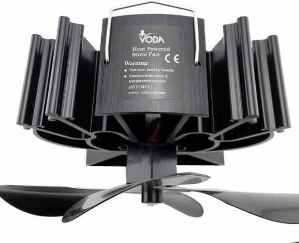 Magnetic Log Burner Fan 4 Blade Stove Fan