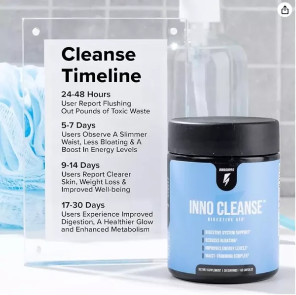 Inno Cleanse - Waist Trimming Complex Improves Energy | Gluten Free, Vegan