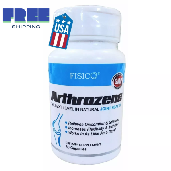 FISICO Arthrozene Natural Joint Health Supplement FREE Same Day Shipping Mon-Sat