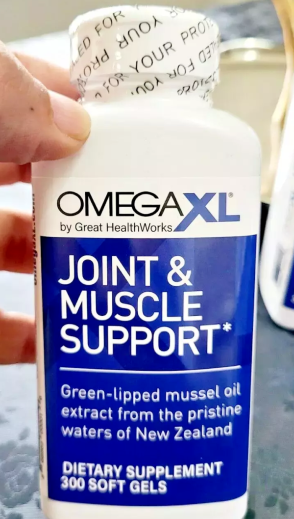 Omega XL 120 Capsules Green Lipped Mussel New Zealand Omega 3 - Exp 12/2026 New