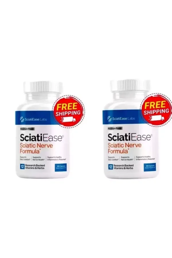 SciatiEase Labs Sciati Ease Sciatic Nerve Formula 120 Capsules - New! Exp 12/26