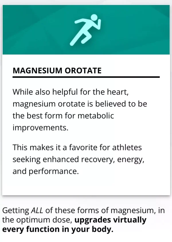 Bioptimizers Magnesium Breakthrough all 7 essential forms - 60 capsules 250mg ea