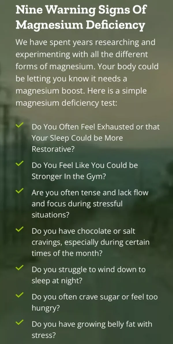 Bioptimizers Magnesium Breakthrough all 7 essential forms - 60 capsules 250mg ea